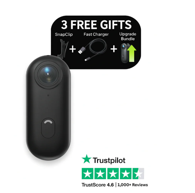 AuraCam - The #1 Smallest POV Camera